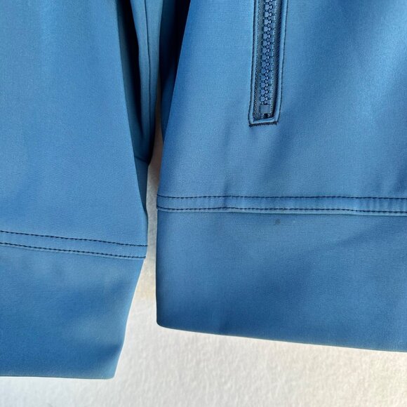 Patagonia Soft Shell Jacket Mens Medium Blue Full Zip Hiking Camping Outdoors - Picture 6 of 14